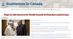 Desktop Screenshot of ecumenism.net